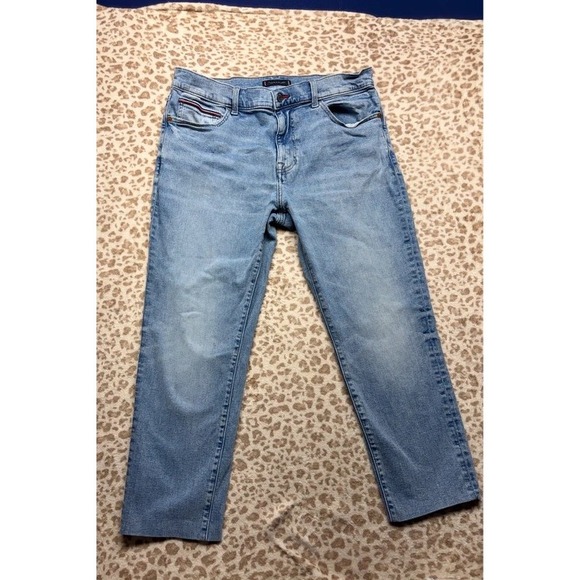 Tommy Hilfiger Other - Vintage Tommy Hilfiger Men's Light Wash Straight/Slim Jeans - Size 36x30